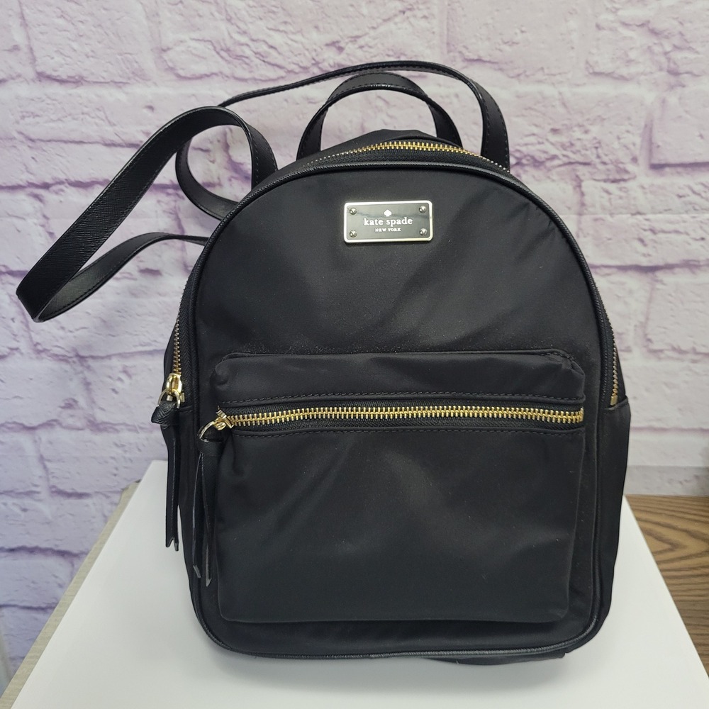 NEW Kate Spade Wilson Road Small Bradley Backpack‎ 12×9 Gold Zipper